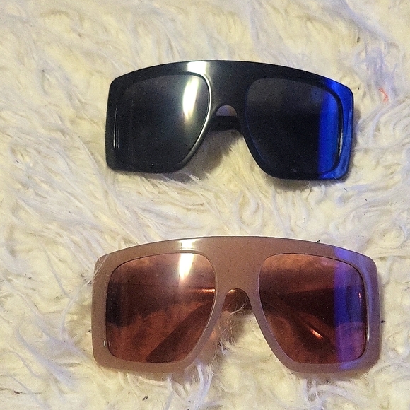 Fashion Oversized Square Sunglasses - Picture 5 of 8